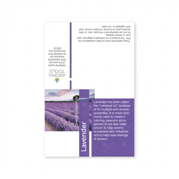 Sample Card - Lavender